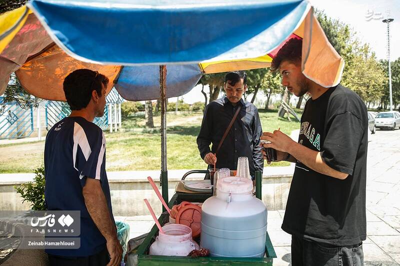 عکس/ حرارت در پایتخت