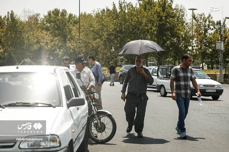 عکس/ حرارت در پایتخت