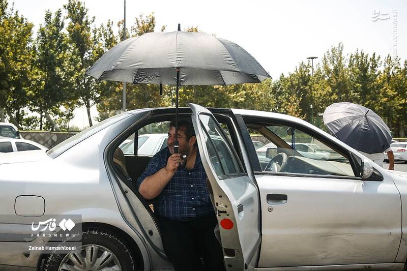 عکس/ حرارت در پایتخت