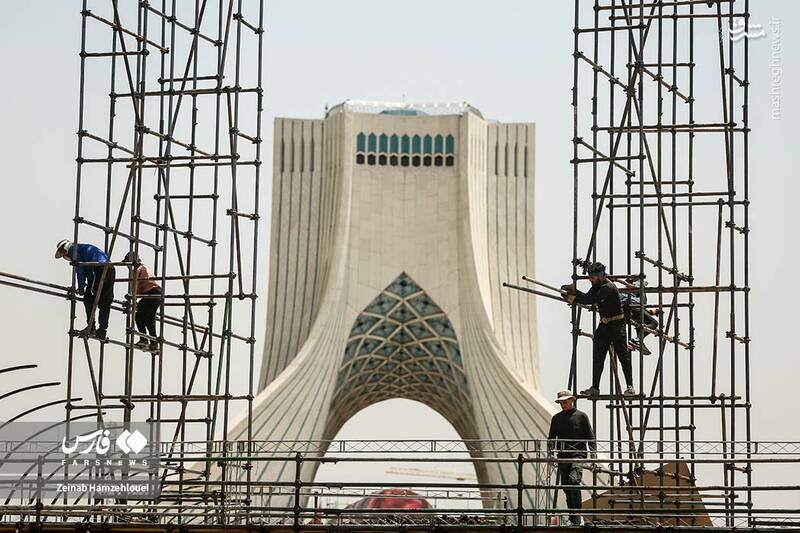 عکس/ حرارت در پایتخت