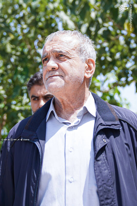 عکس/ حضور رئیس جمهور منتخب در کمپ تیمهای ملی کشتی