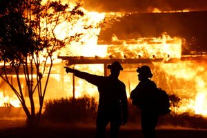 آتش‌سوزی‌های گسترده در کالیفرنیای آمریکا