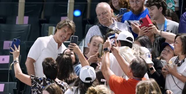 تماشاگر ویژه رقابتهای ژیمناستیک المپیک +عکس