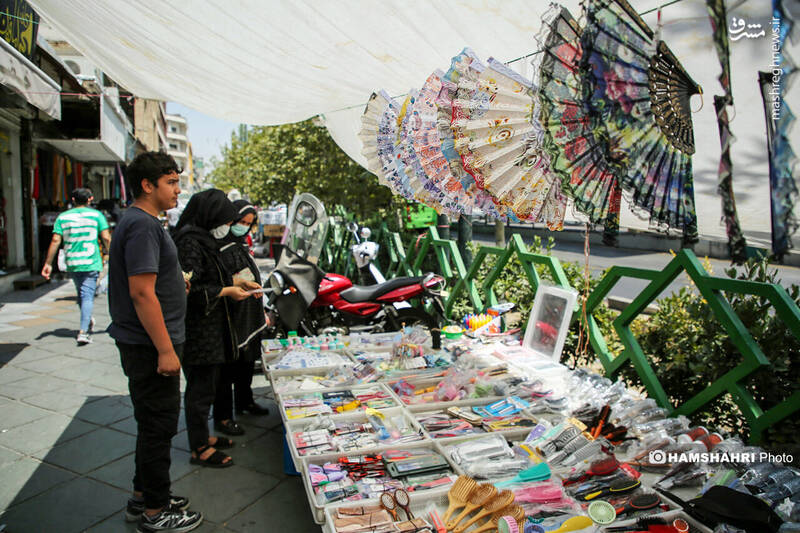 عکس/ تهران در مدار گرما