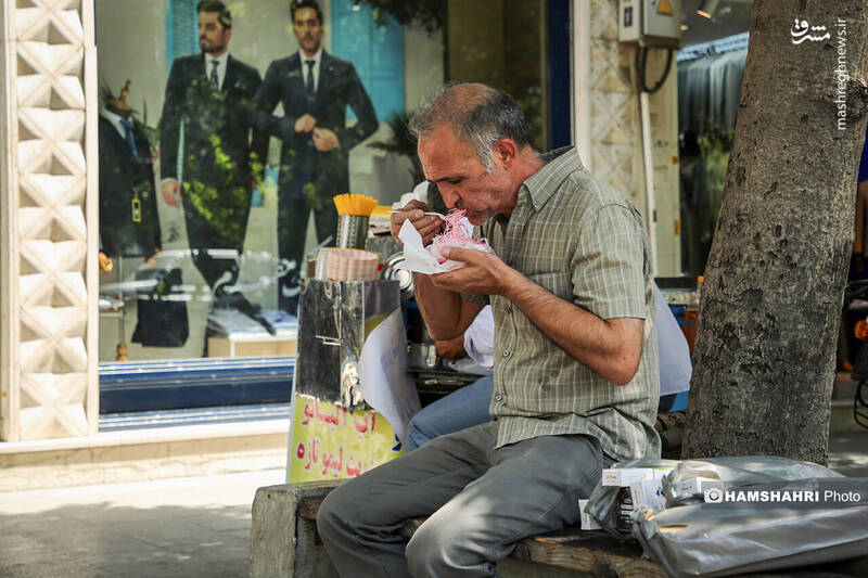 عکس/ تهران در مدار گرما