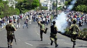 درگیری و اعتراض به نتایج انتخابات در ونزوئلا