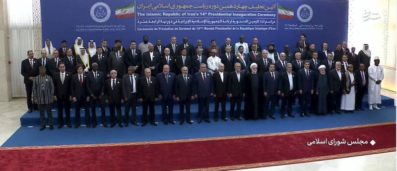 تکیه مقامات خارجی بر صندلیهای بهارستان/ جای خالی شهید جمهور + عکس و فیلم