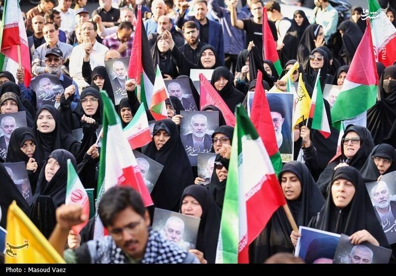 تجمع مردمی در پی محکومیت ترور شهید اسماعیل هنیه -تبریز تجمع مردمی در پی محکومیت ترور شهید اسماعیل هنیه -تبریز