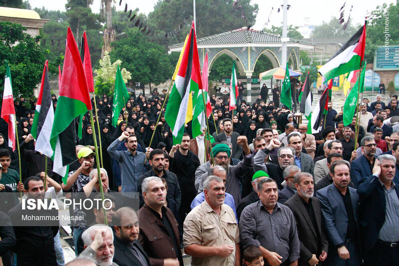 تجمع مردم گرگان در محکومیت ترور شهید اسماعیل هنیه توسط رژیم صهیونیستی تجمع مردم گرگان در محکومیت ترور شهید اسماعیل هنیه توسط رژیم صهیونیستی