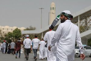 فیلم/ حضور گسترده در مراسم تشییع پیکر هنیه در دوحه