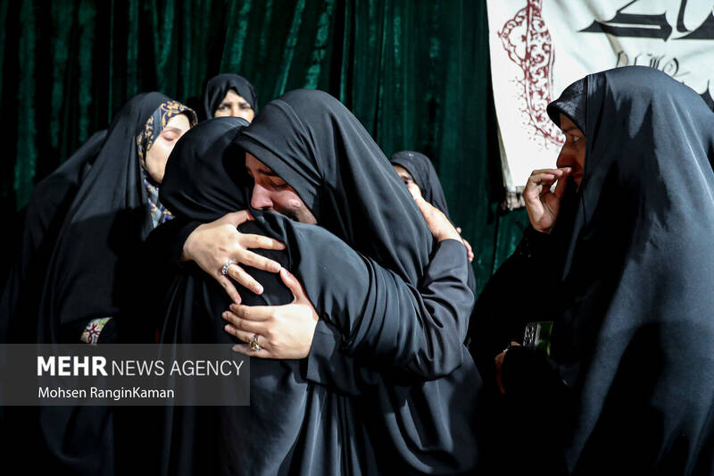 عکس/ مراسم وداع با پیکر مطهر شهیدالقدس میلاد بیدی