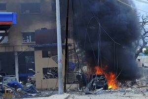 حمله تروریستی در پایتخت سومالی + فیلم