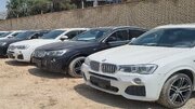 کشف ۱۴ خودروی BMW قاچاق در ساختمان مسکونی