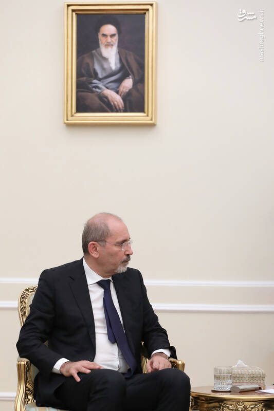 عکس/دیدار وزیر امور خارجه اردن با پزشکیان