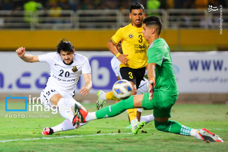 عکس/ لیگ نخبگان آسیا- سپاهان و شباب الاهلی امارات