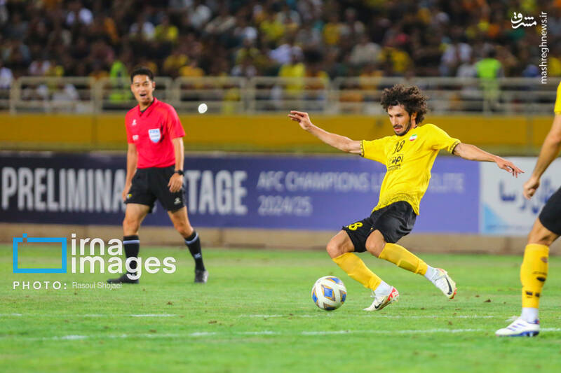 عکس/ لیگ نخبگان آسیا- سپاهان و شباب الاهلی امارات