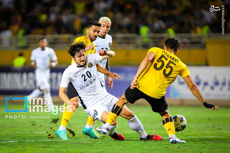 عکس/ لیگ نخبگان آسیا- سپاهان و شباب الاهلی امارات