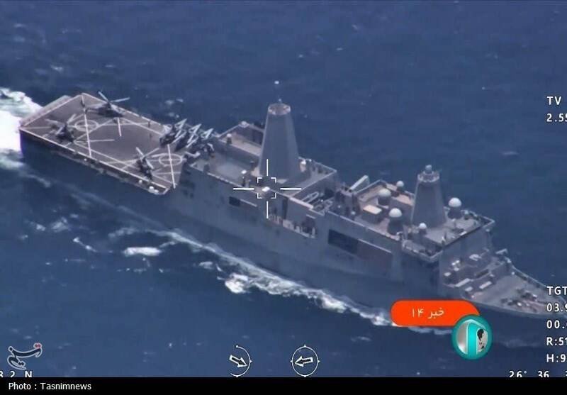 رهگیری شناورهای ارتشهای بیگانه توسط سپاه