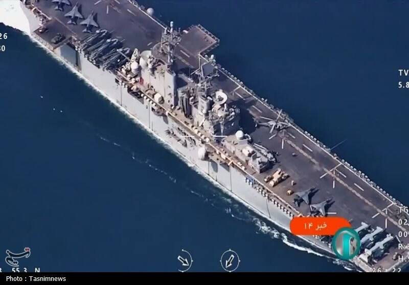 رهگیری شناورهای ارتشهای بیگانه توسط سپاه