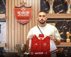 الکسی گندوز رسماً با پرسپولیس قرارداد بست +عکس