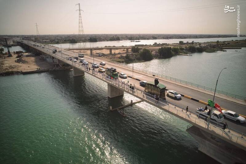 عکس/ پای پیاده از حرم تا به حرم