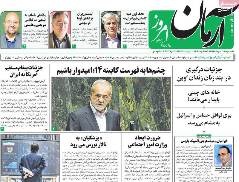 آخرین تلاش رادیکالهای اصلاح طلب برای تقلیل دادن عملیات انتقام/دولت پزشکیان یا شرکت سهامی خاص؟