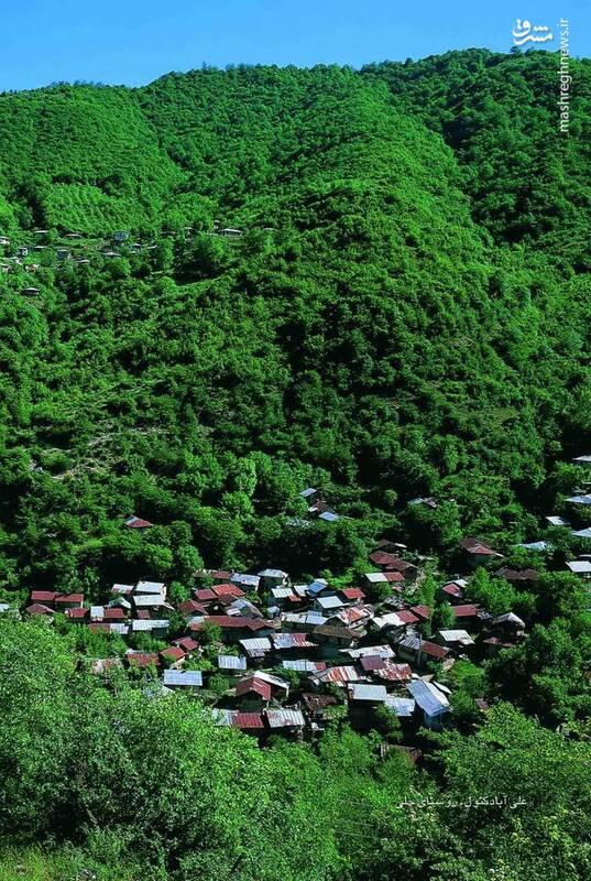 روستای سرسبز چلی در استان گلستان