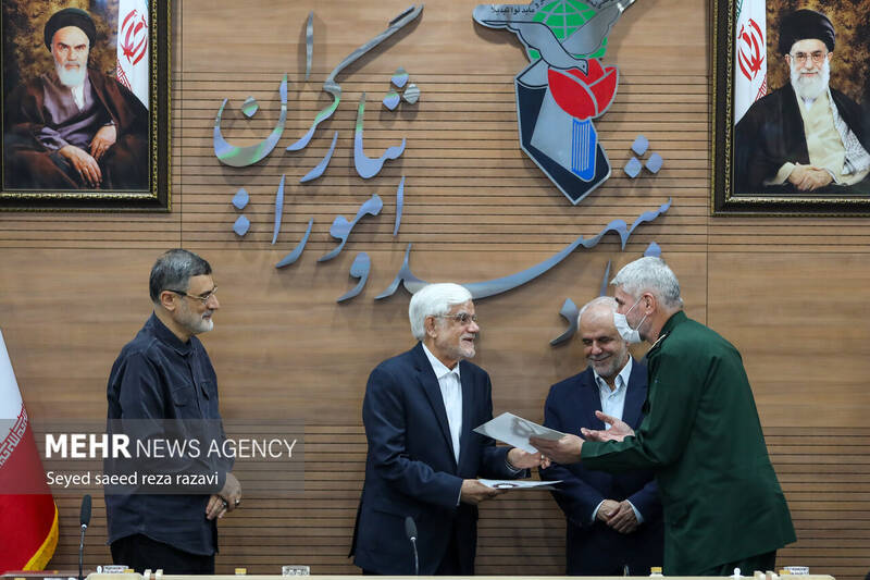 مراسم تودیع و معارفه رئیس بنیاد شهید و امور ایثارگران