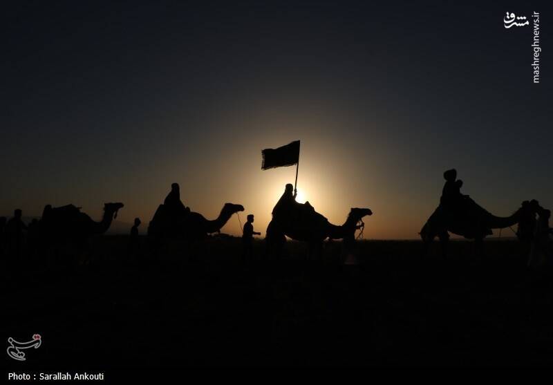 عکس/ کاروان نمادین اسرای کربلا
