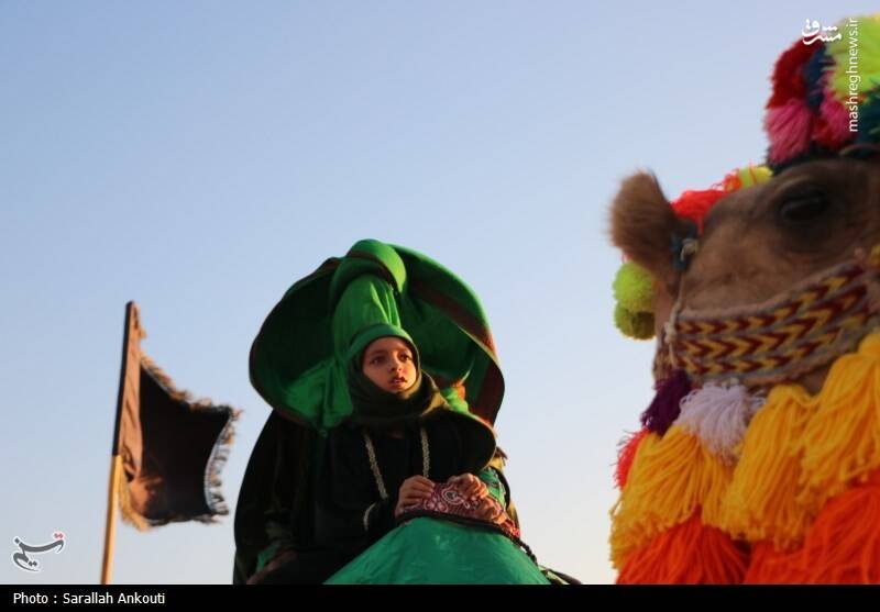 عکس/ کاروان نمادین اسرای کربلا