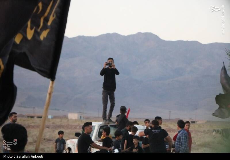 عکس/ کاروان نمادین اسرای کربلا
