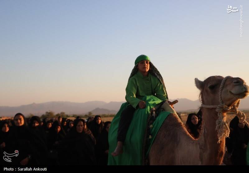 عکس/ کاروان نمادین اسرای کربلا