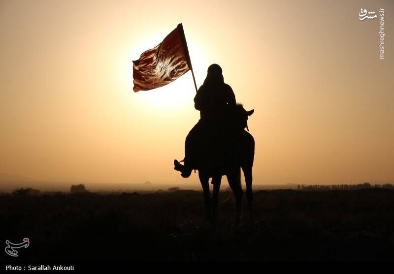 عکس/ کاروان نمادین اسرای کربلا