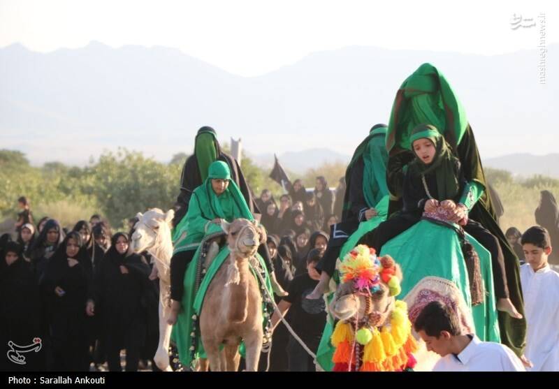 عکس/ کاروان نمادین اسرای کربلا