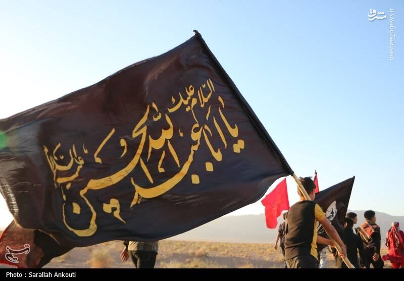 عکس/ کاروان نمادین اسرای کربلا