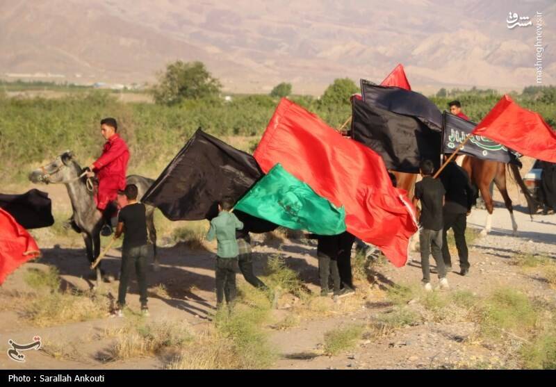 عکس/ کاروان نمادین اسرای کربلا