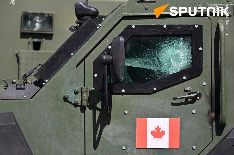 نمایش غنیمتهای جنگی غربی در روسیه+ عکس