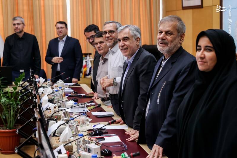 عکس/ بازدید محمدباقر قالیباف از فرآیند بررسی صلاحیت وزرای پیشنهادی