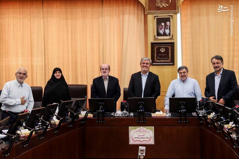 عکس/ بازدید محمدباقر قالیباف از فرآیند بررسی صلاحیت وزرای پیشنهادی