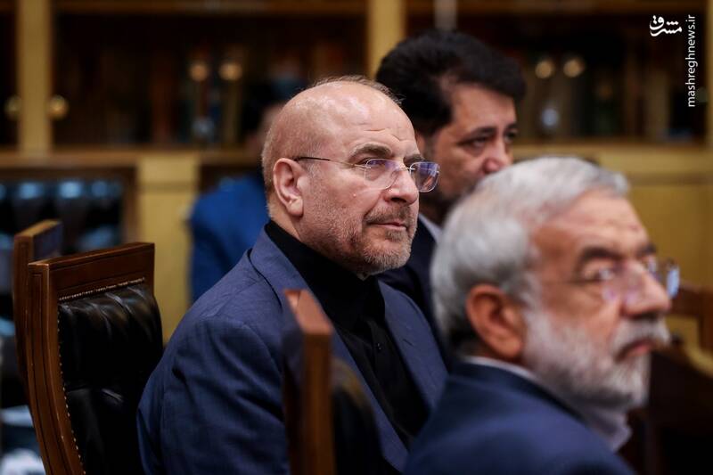 عکس/ بازدید محمدباقر قالیباف از فرآیند بررسی صلاحیت وزرای پیشنهادی