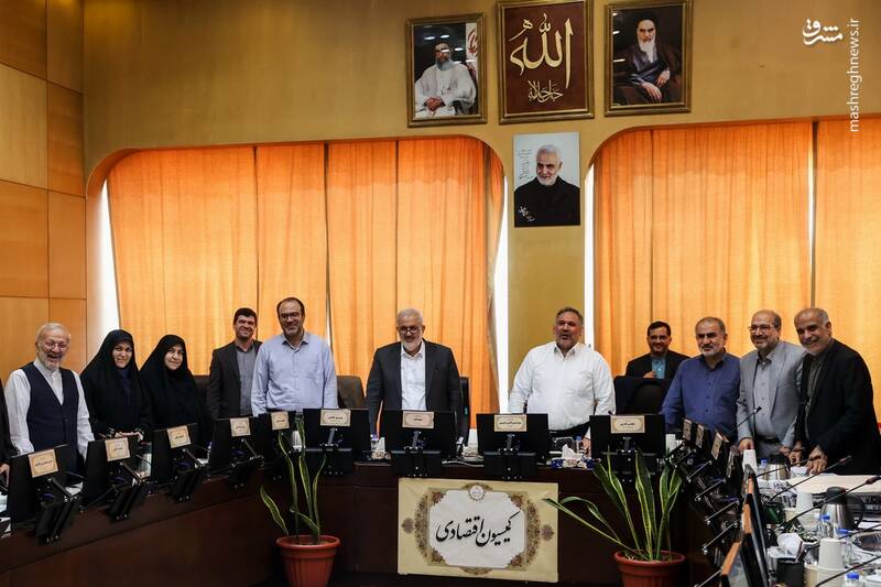 عکس/ بازدید محمدباقر قالیباف از فرآیند بررسی صلاحیت وزرای پیشنهادی