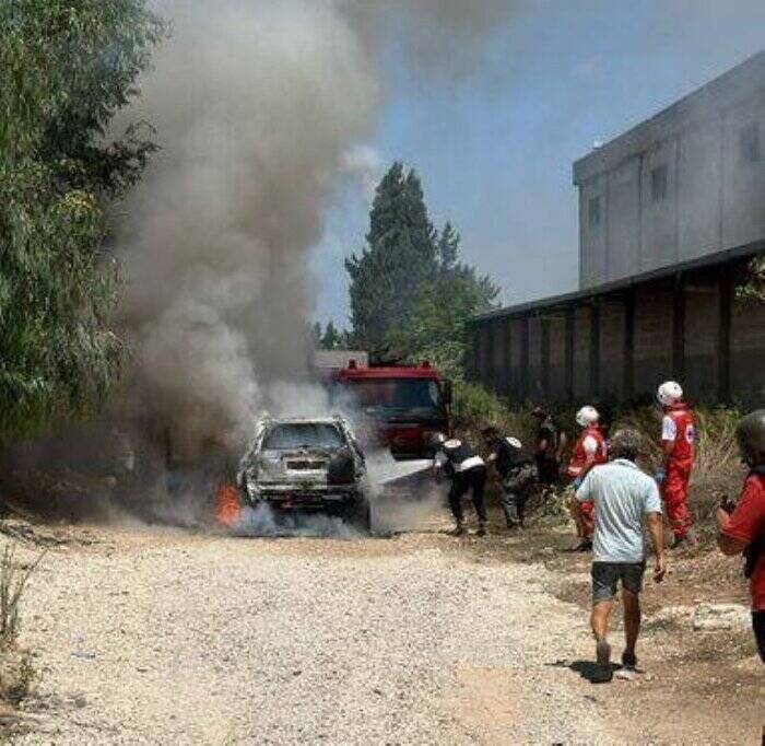 حمله پهپادی به یک خودرو در جنوب لبنان