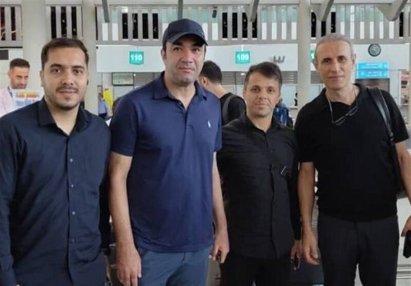 گلمحمدی و نکونام راهی نجف شدند +عکس