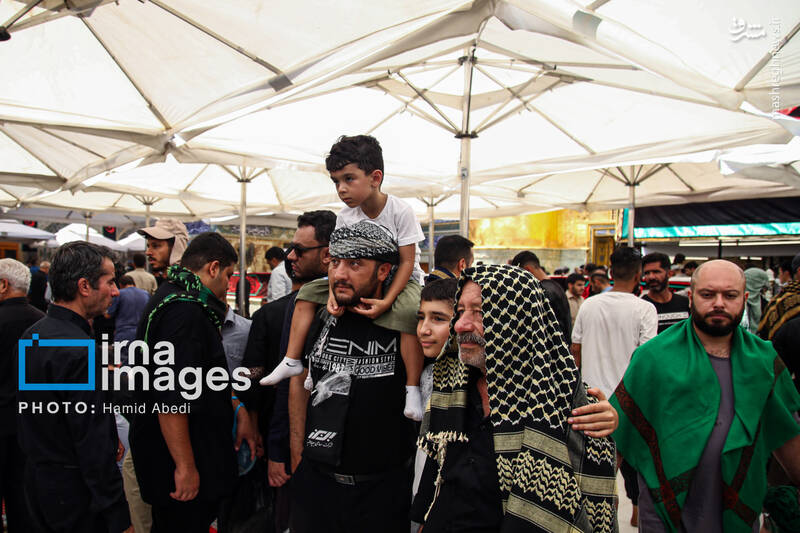 عکس/ حرم امیرالمومنین علی(ع) در آستانه اربعین حسینی