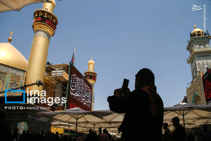 عکس/ حرم امیرالمومنین علی(ع) در آستانه اربعین حسینی