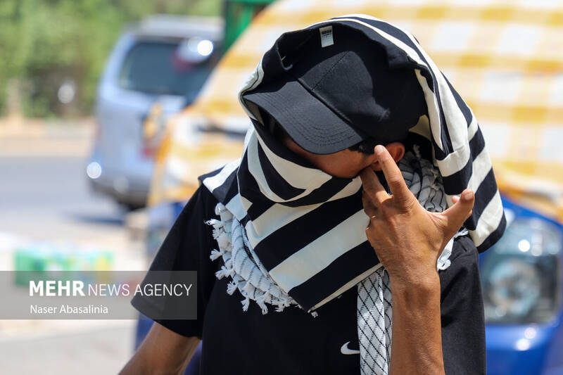 پیادهروی اربعین در گرمای 47 درجه