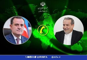 وزیر خارجه جمهوری آذربایجان به عراقچی تبریک گفت