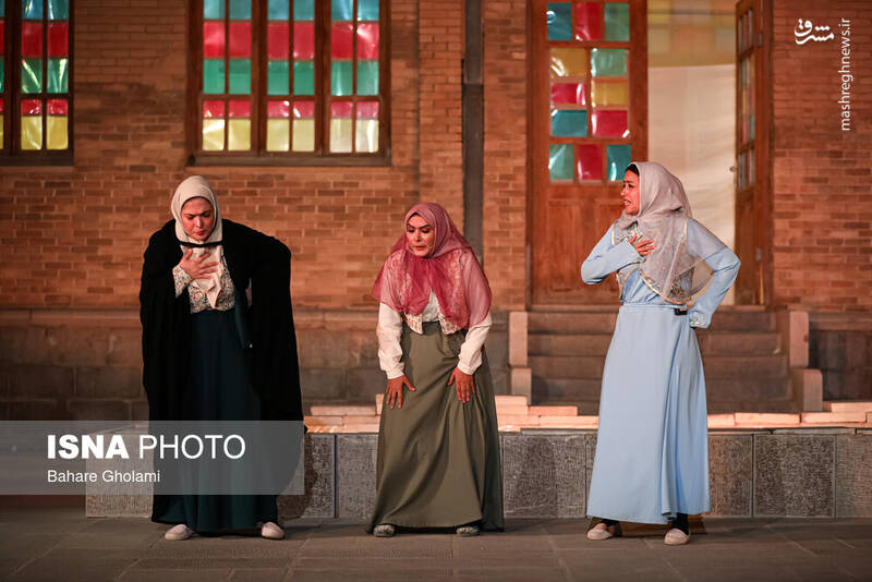 عکس / نمایش ضیافت کشتارگاه 47