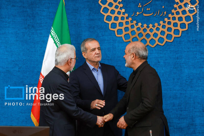 عکس/ تکریم و معارفه وزیر کشور