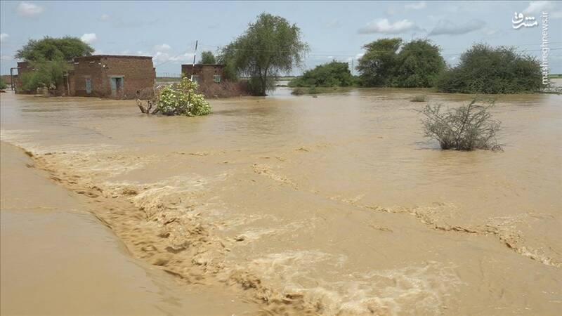 کشته شدن ۶۰ نفر بر اثر فروریختن سدی در شرق سودان +عکس